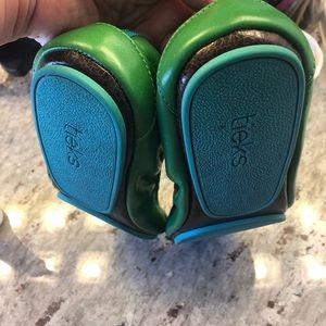 Tieks, size 12, Clover Green,